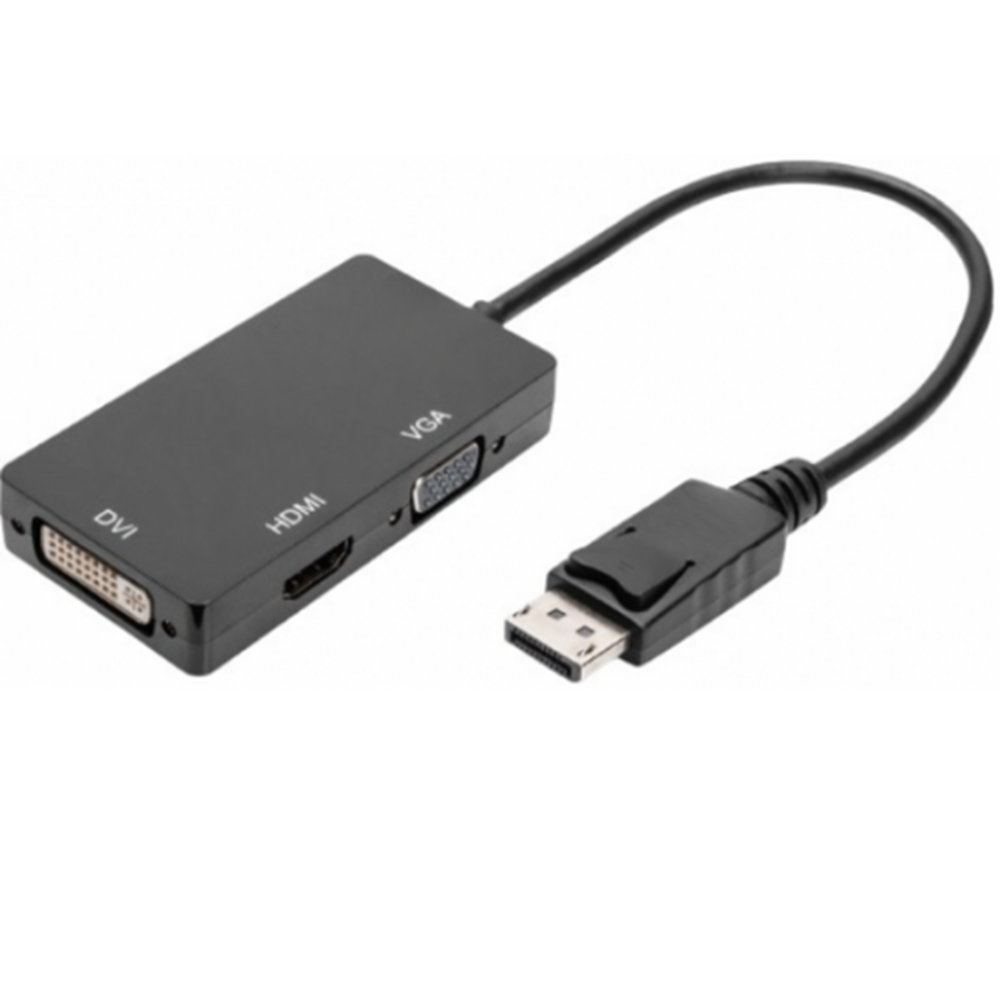 ZR1088 Kruxon DP TO DVI+HDMI+VGA