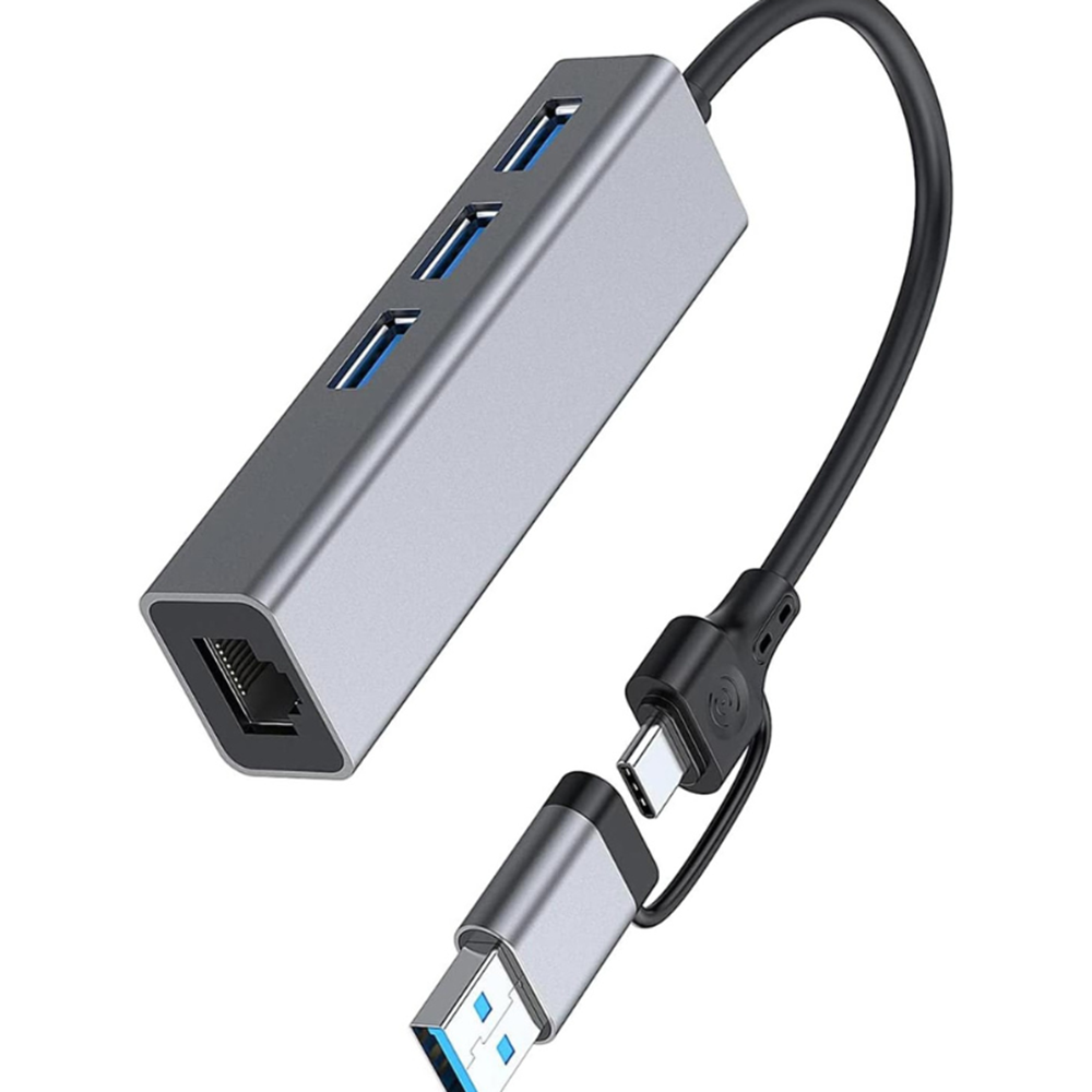 Kruxon ZR1109 DGK TYPE-C USB 3 USB GİGABİT ETHERNET