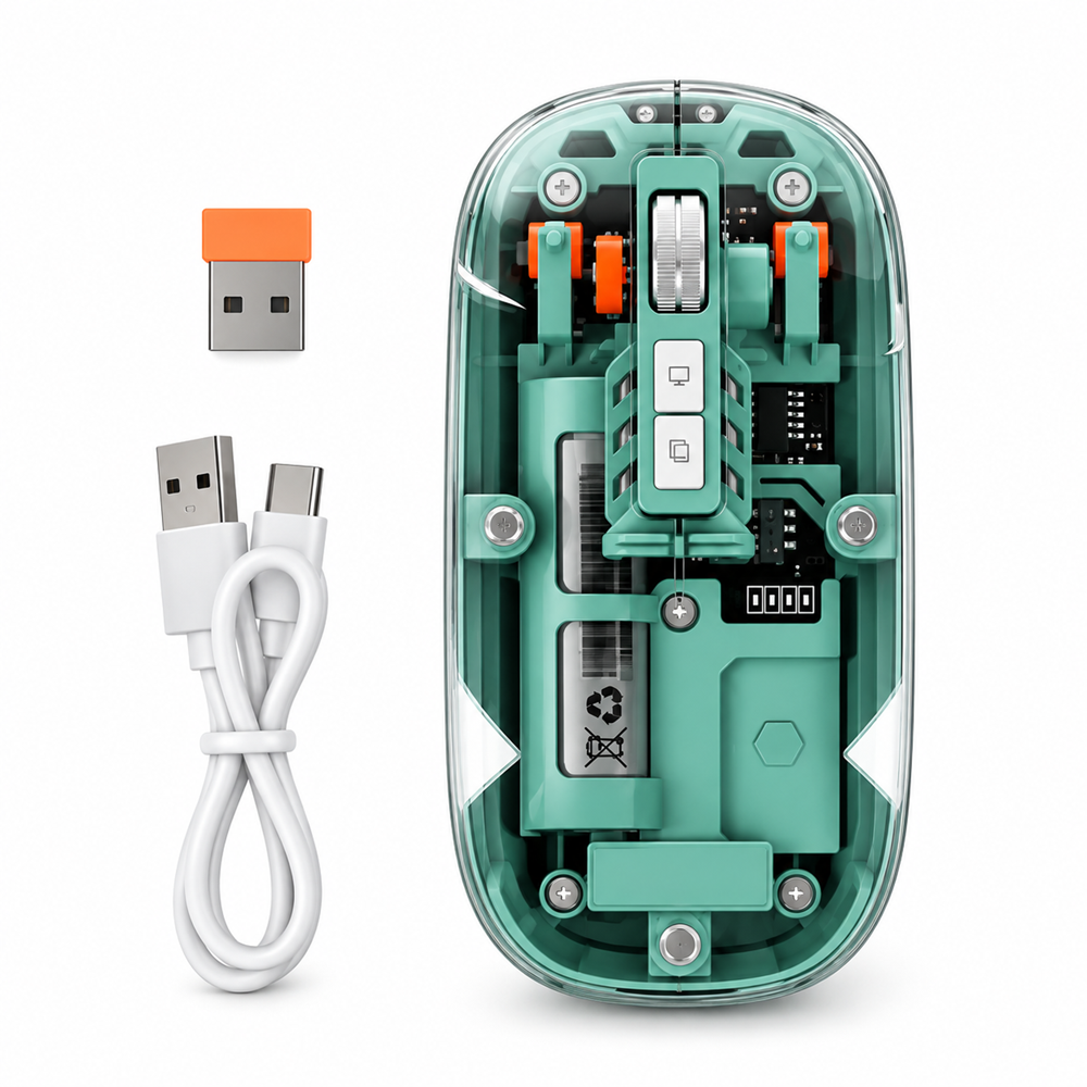 Kruxon ZR1133 YEŞİL 501 BT+ WİRELESS MOUSE