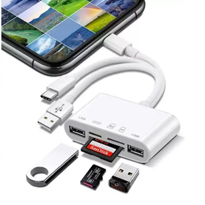 Kruxon ZR459 NK1032 TYPE-C LİGHTNİNG USB COMBO