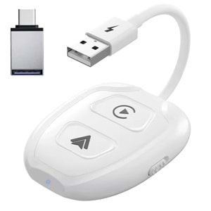 Kruxon ZR548 LİGHTNİNG WİRELESS CARPLAY DONGLE
