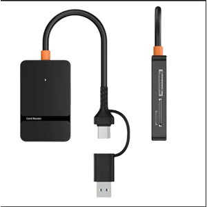 Kruxon ZR783 ADS-316 TYPE-C + USB 8 İN 1 CARD READER 5GBPS
