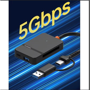Kruxon ZR783 ADS-316 TYPE-C + USB 8 İN 1 CARD READER 5GBPS