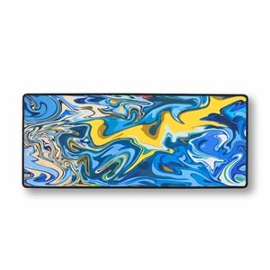 Kruxon ZR916 MAVİ GRAFFİTİ MOUSE PAD 70X30