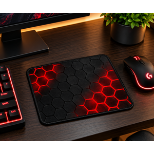 Kruxon ZR921 KIRMIZI PETEK MOUSE PAD 25X30
