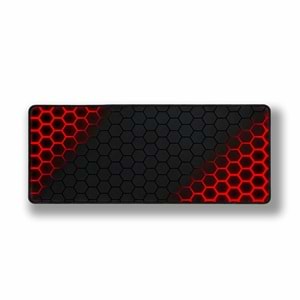 Kruxon ZR994 70X30 KIRMIZI PETEK DESEN MOUSE PAD