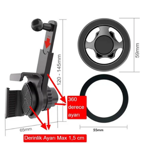 Kruxon ZR1064 2306+2409 TESLA MAGSAFE TELEFON TUTUCU