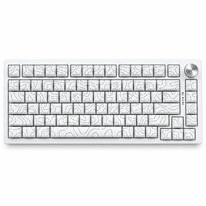 Kruxon ZR1131 K81 KLAVYE WHİTE CONTOUR LİNES