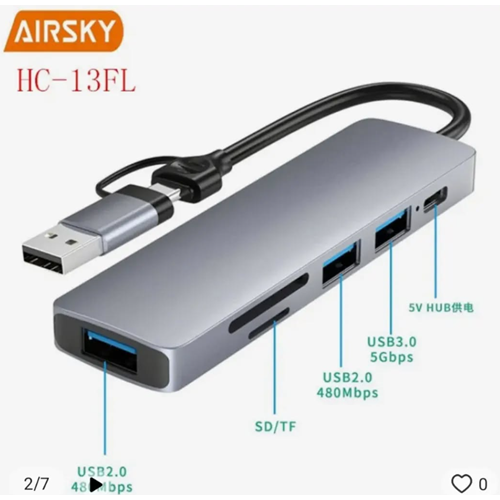 ZR37 Kruxon TYPE-C 7 İN 2 CONNECTOR