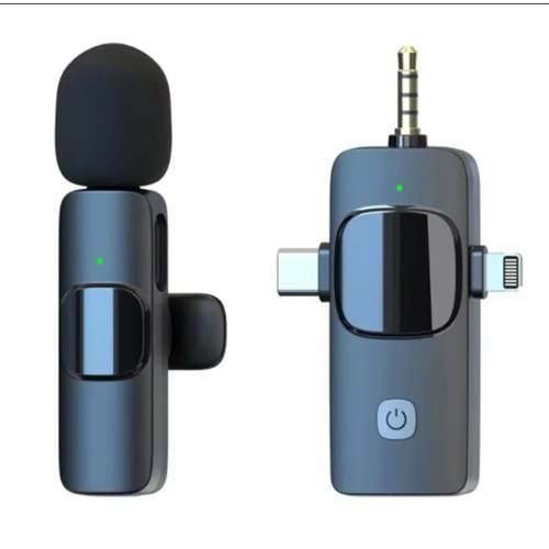 Kruxon ZR355 K35 JACKLI İKİLİ MİKROFON