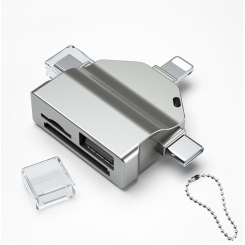 Kruxon C803 TYPE-C HUB CARD READER