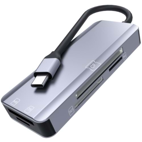 Kruxon ZR288 7 PORT ADS303/D TYPE-C USB METAL USB HUB