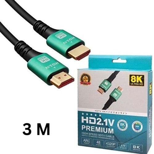LOGİTECH ZR144 8K HDMI TO HDMI KABLO