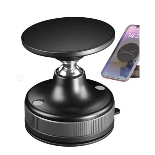 Kruxon ZR875 K009 VAKUMLU ARAÇ TELEFON TUTUCU