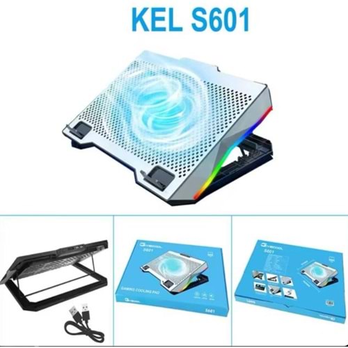ONEZEO ZR S608 RGB 8 FAN METALİK LAPTOP SOĞUTUCU