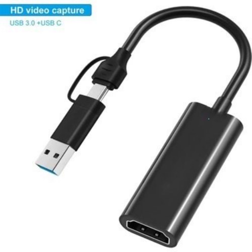 Kruxon ZR1087 4K 30HZ 2.0 TYPE-C HDMI CAPTURE