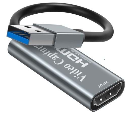 Kruxon ZR205 HU04A TYPE-C 2 İN 1 USB VİDEO CAPTURE