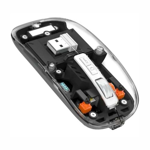 Kruxon ZR215 CBA100 RGB GOLD ŞARJLI MOUSE