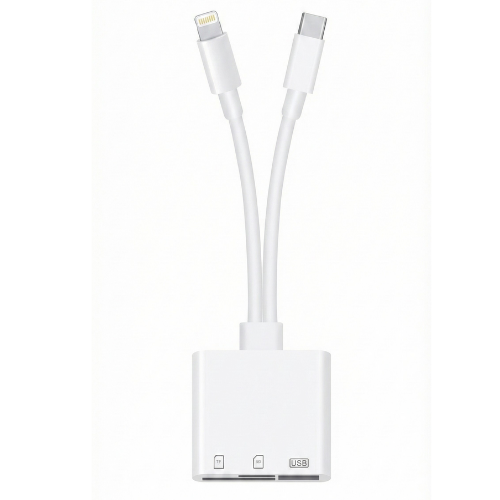 Kruxon ZR825 TYPE-C USB 3 İN 1 CARD READER