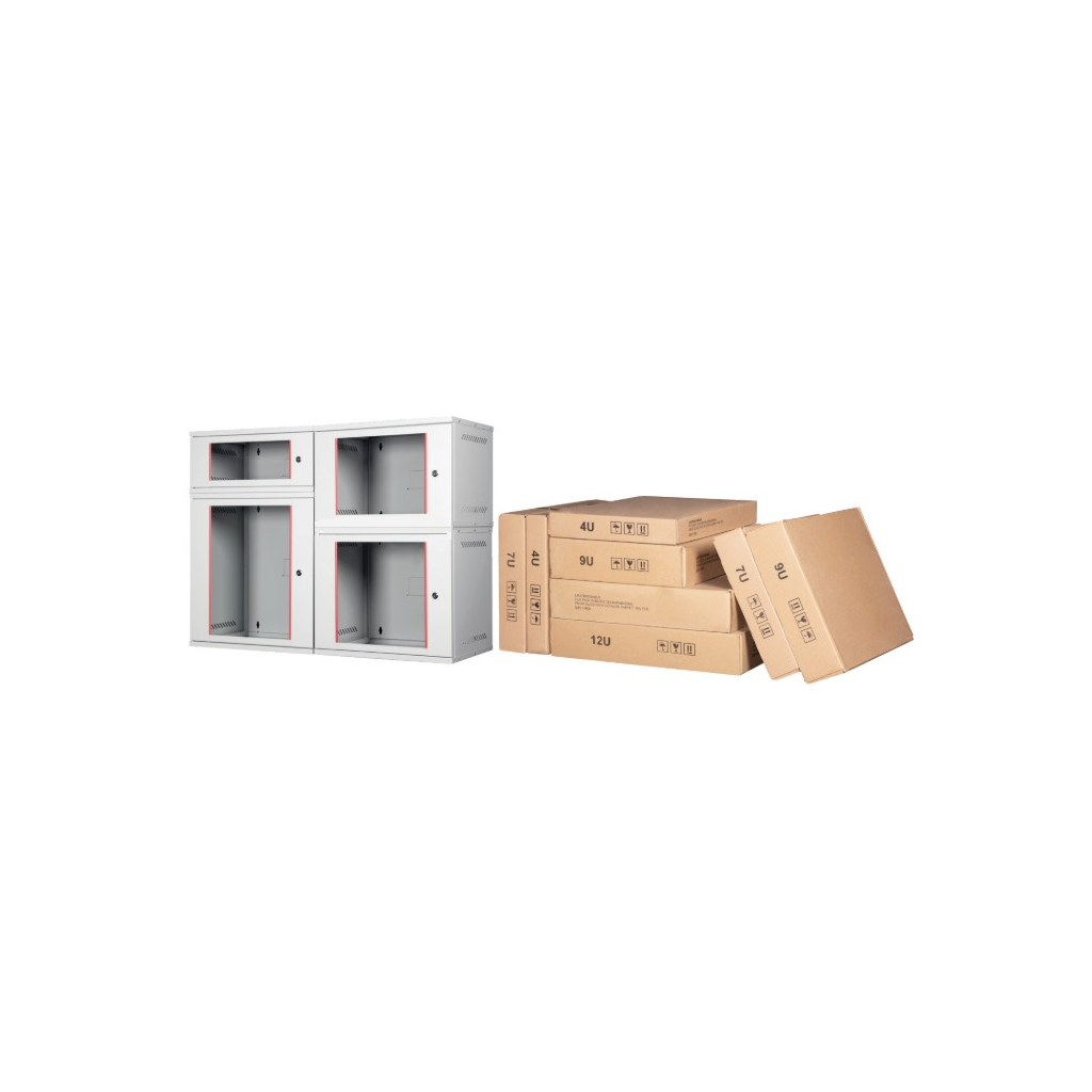 LANDE 12U 540x400 Soho Rack Kabinet (Demonte)