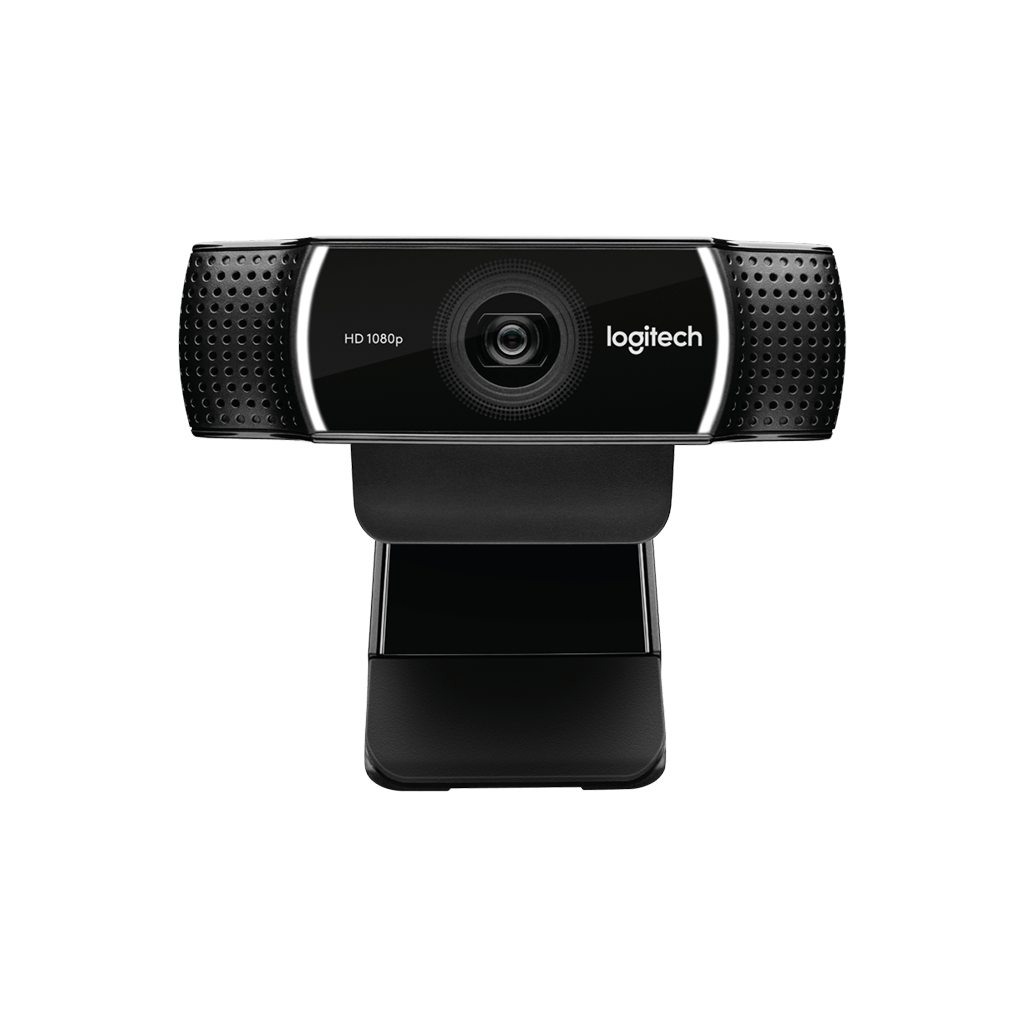 LOGITECH 960-001088, C922, PRO Strem 1080p/30 fps, Otomatik Işık Düzeltimi, Dahili Çift Mikrofonlu, Full HD, Webcam