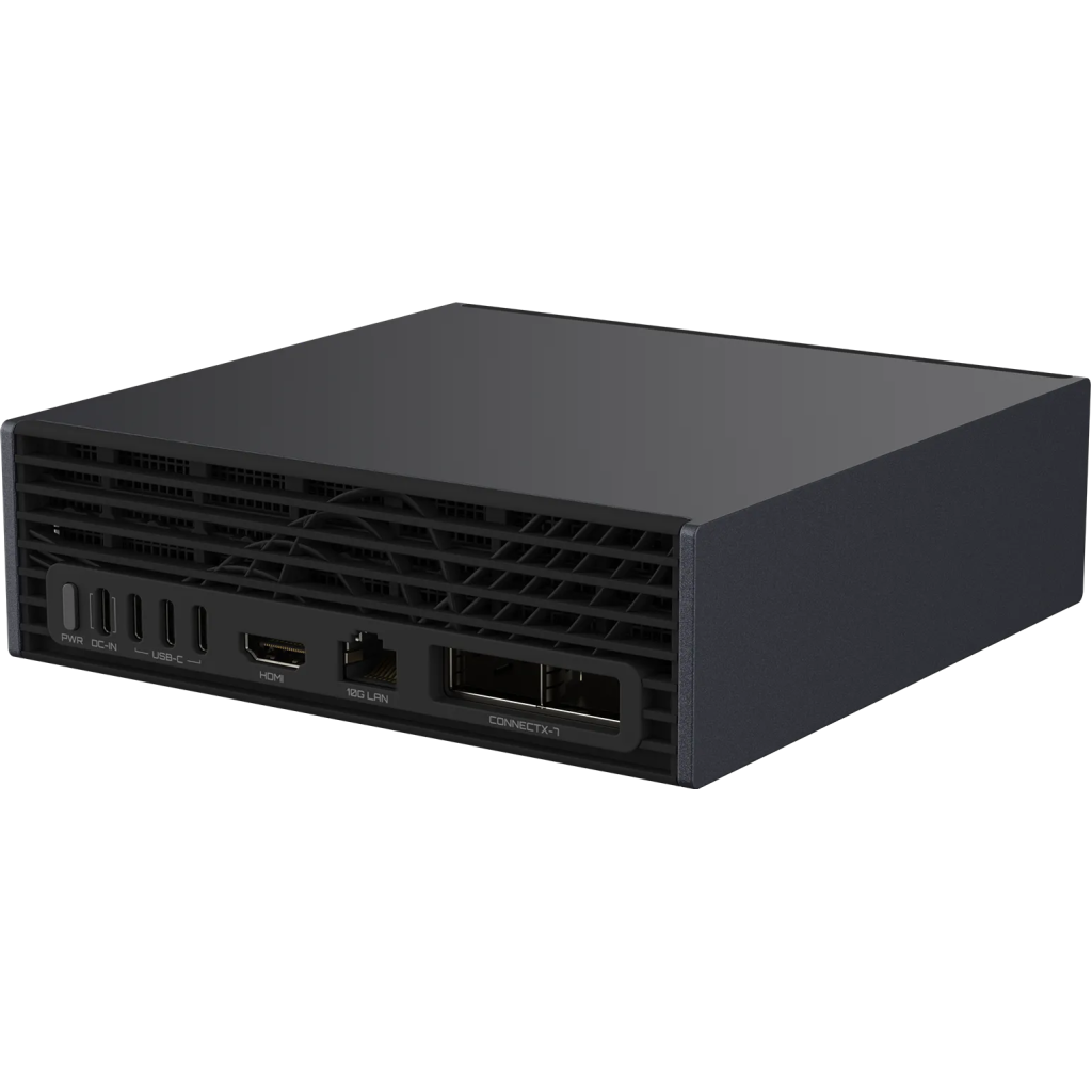 GIGABYTE AI TOP ATOM, GB10, ATAGB10-9001, AI PC, 20 core Arm, 10 Cortex-X925, 10 Cortex-A725 Arm, 128Gb DDR5 Ram, 4TB Nvme SSD, NVIDIA Blackwell Architecture Ekran Kartı, Wi-Fi7, Bluetooth 5.4, Nvidia DGX, Yapay Zeka, MFF MiniPC