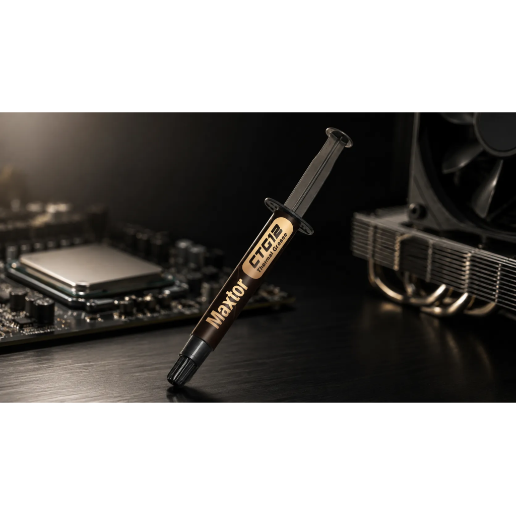 MAXTOR CTG12, 2Gram, Yüksek Isı İletkenliği,  Termal Macun, Termal İletkenlik: 18W/mK