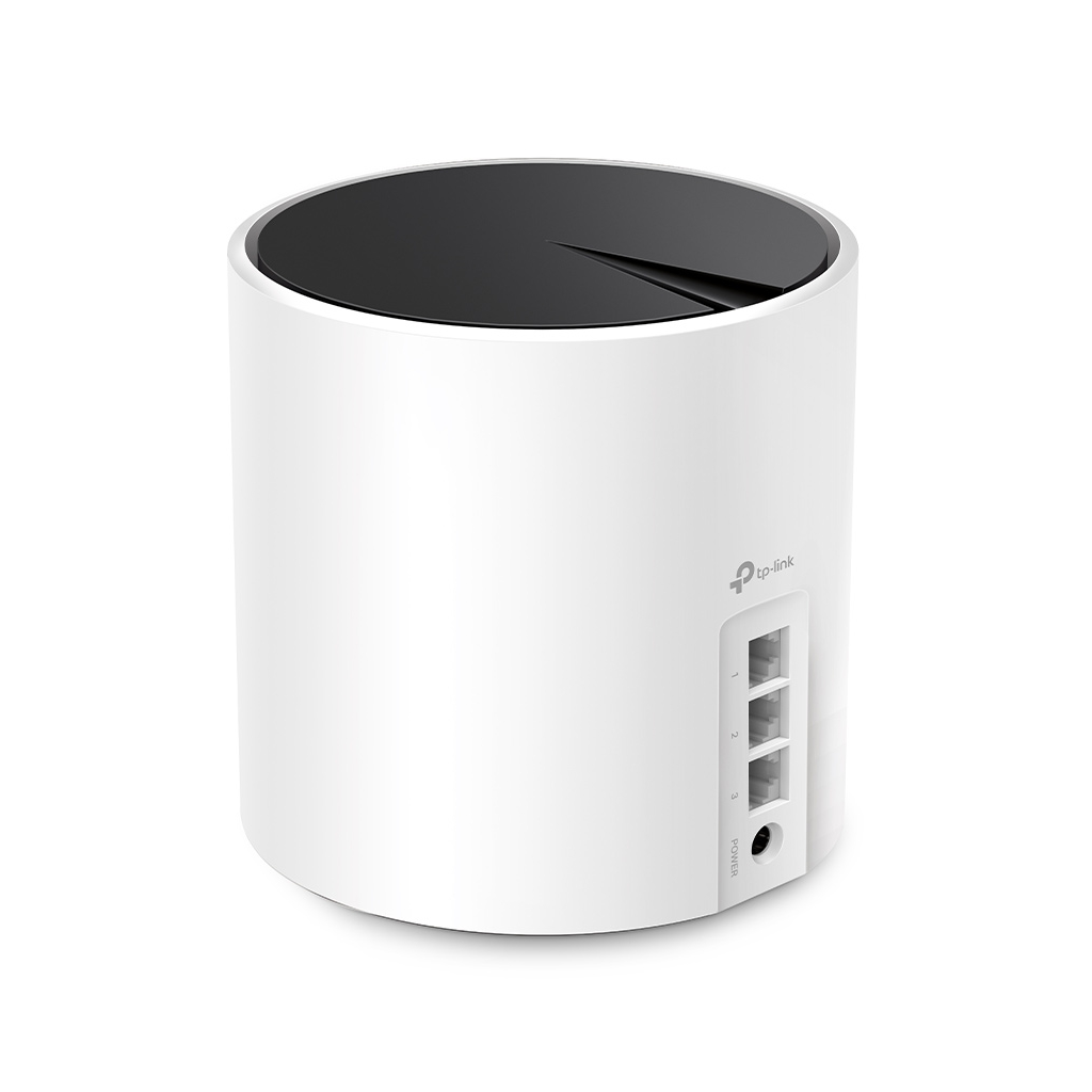 TP-LINK DECO-X55, AX3000, İkili Mesh, 3000Mbps Dual Band, WiFi6, 3Port Gigabit Lan, 420m2 Çekim Alanı, Router, Geniş Alan İnternet Ağı Sağlayıcısı