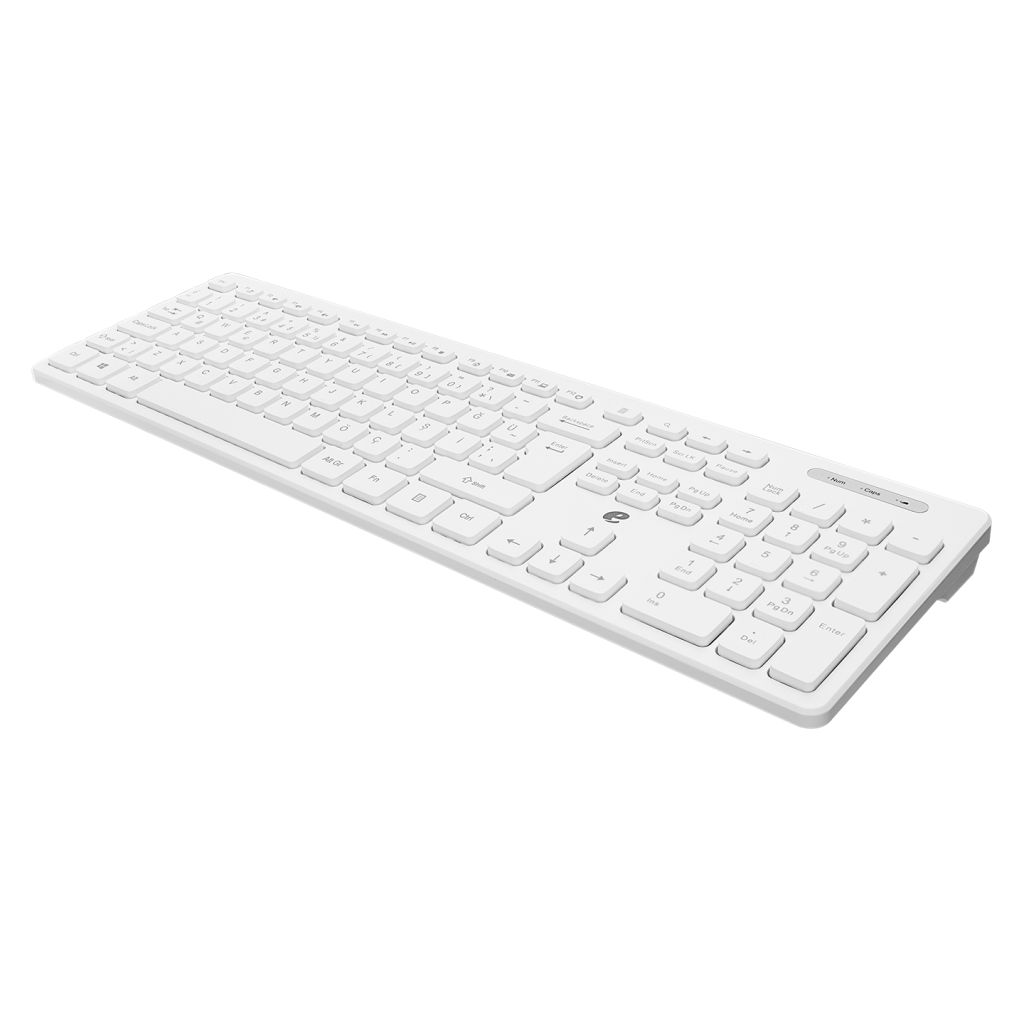 ACER eMachines, EAK9821, Beyaz, USB Kablolu, Türkçe Q, Standart Klavye