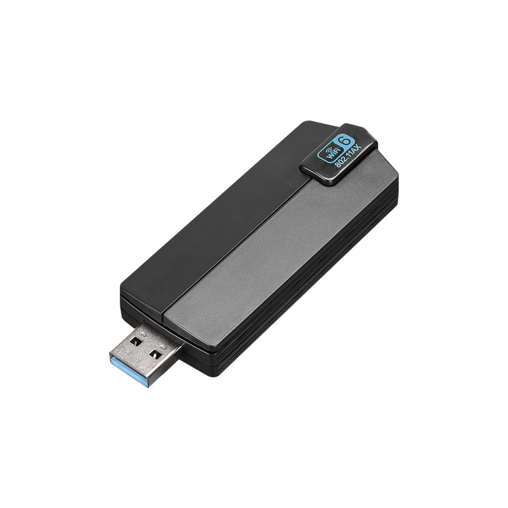EVEREST EWA1800, 1800Mbp, 2.4Ghz ve 5Ghz Dual Band, WIFI 6, 2x3.5dbi Anten, USB3.0, WIRELESS ETHERNET