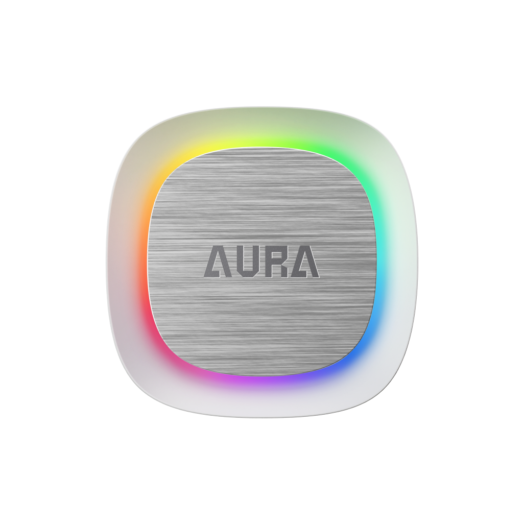 GAMDIAS AURA GL120 V2 WH, White Edition, 120mm,  RGB, 1 Fanlı, CPU Sıvı Soğutma