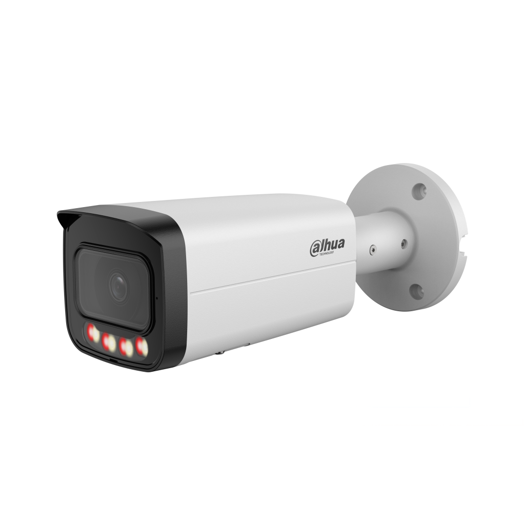 DAHUA IPC-HFW21249T-AS-IL  12Mpix, 3,6mm Lens,SD Kart, Smart Dual Light, H265+, 30Mt Gece Görüşü, IP67, Dahili Mikrofon, PoE Bullet IP Kamera
