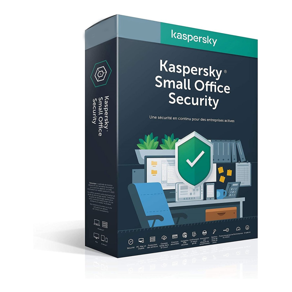 Kaspersky SMALL OFFICE Security 3 Server +25 User,  1 YIL, Kutulu Ürün