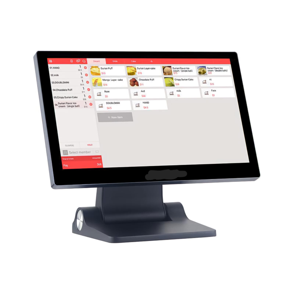 KodPos Eco 1655-İ, Intel i5 5.Nesil, 15.6" Ekran, 8GB Ram, 128GB SSD, Endüstriyel, Dokunmatik Pos PC