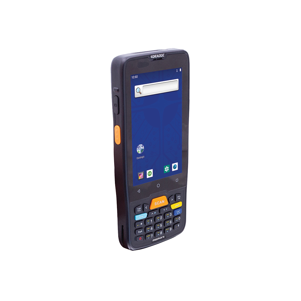 DATALOGIC Memor K, Android 9, WiFi, Bluetooth, Kılıflı, 4" Renkli Dokunmatik Ekran, 8MP Arka Kamera, 2D Karekod, EL Terminali