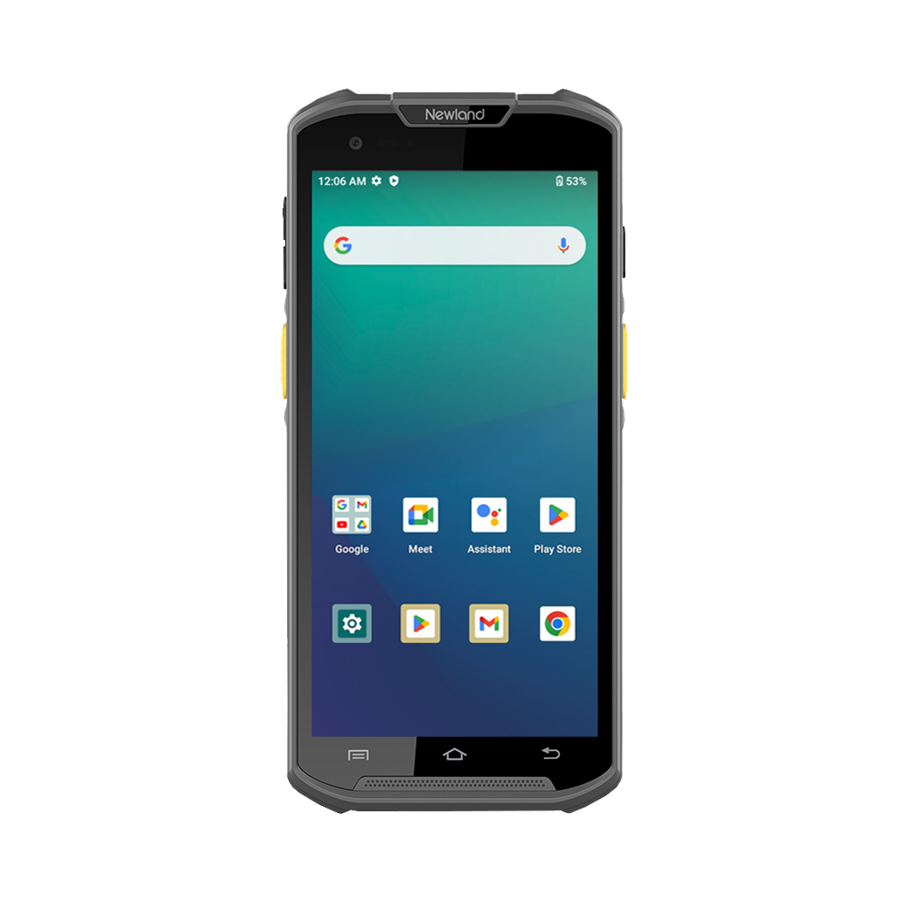 NEWLAND MT9300-W4-SS-DO, WiFi, Data Only, Android, GPS, NFC, Bluetooth, 5.5 inç Dokunmatik Ekran, 2D Karekod, EL Terminali (Kılıf var)