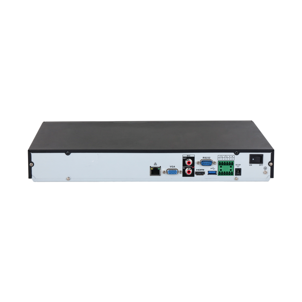 DAHUA  NVR5208-EI, 8Kanal, 32Mpix, H265+, 2 HDD Desteği, 1080P Kayıt, 384Mbps Bant Genişliği, NVR