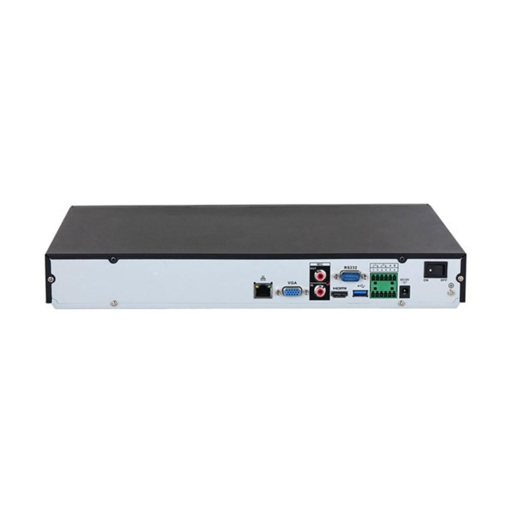 DAHUA  NVR5216-EI, 16Kanal, 12Mpix, H265+, 2 HDD Desteği, 1080P Kayıt, 320Mbps Bant Genişliği, NVR