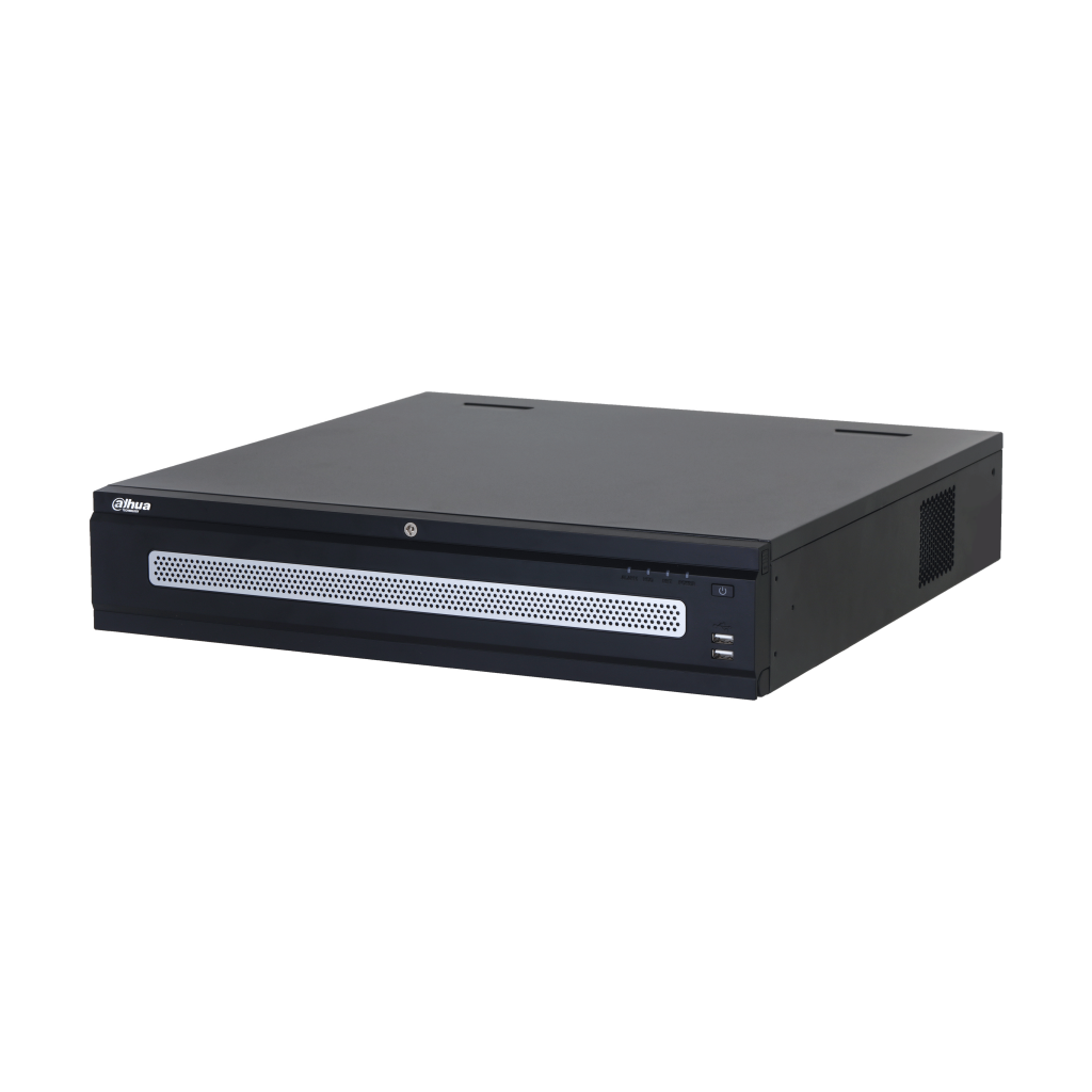 DAHUA  NVR608RH-128-XI, 128Kanal, 32Mpix, H265+, 8 HDD, 1080P Kayıt, 1280 Mbps Bant Genişliği, 2 Port 2500 Mbps LAN, RAID 0/1/5/6/10, Çift Power Supply, NVR