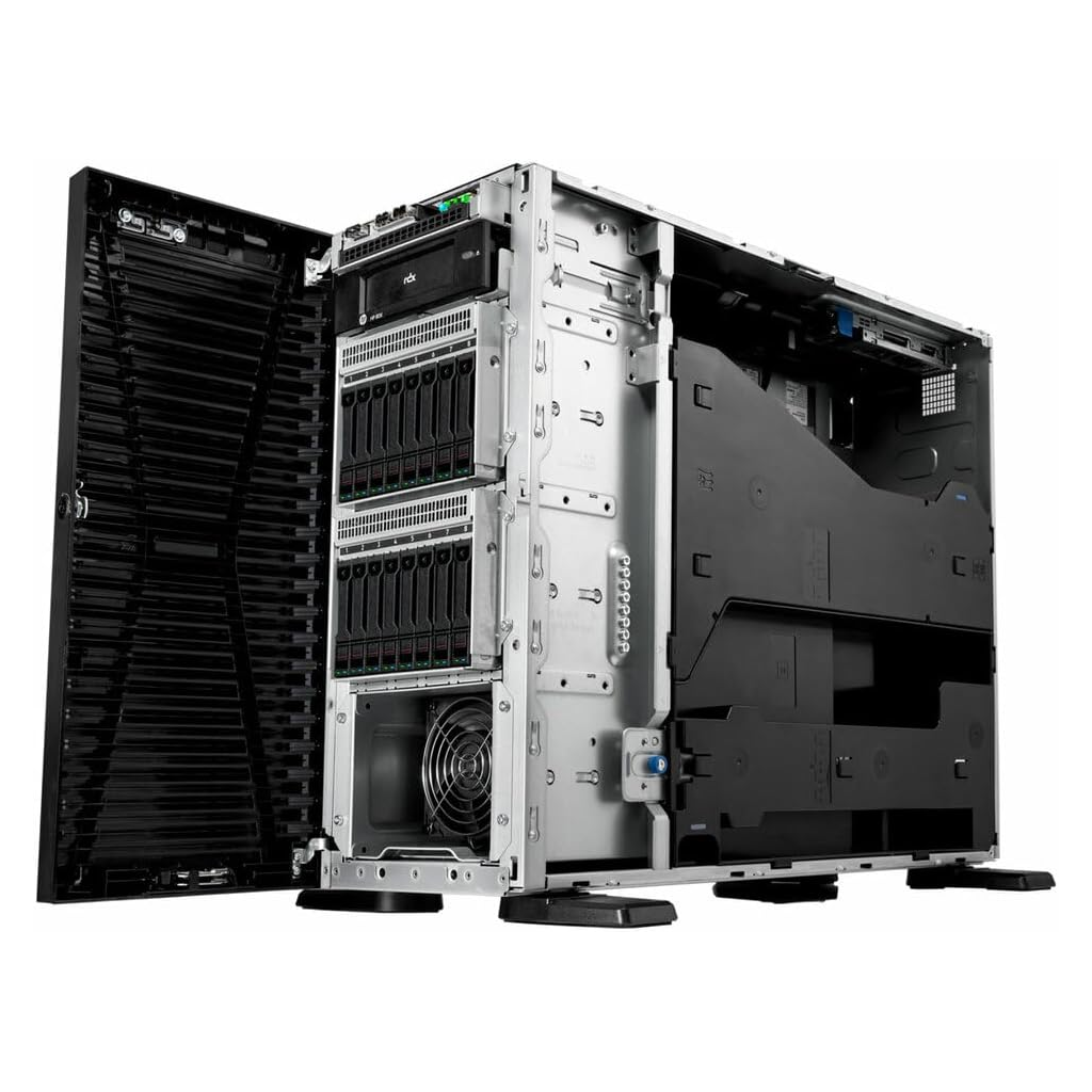 HP P81774-425, ML110, GEN11, Intel Xeon Bronze 3508U, 1x32Gb DDR5 RDIMM Ram, 2x480Gb SSD Disk, 2x1000W Power, 2U RACK, SERVER(3Yıl Yerinde Servis)