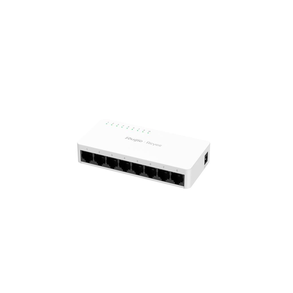 RUIJIE REYEE RG-ES08F 8 Port MegaBit Switch  Plastik Kasa