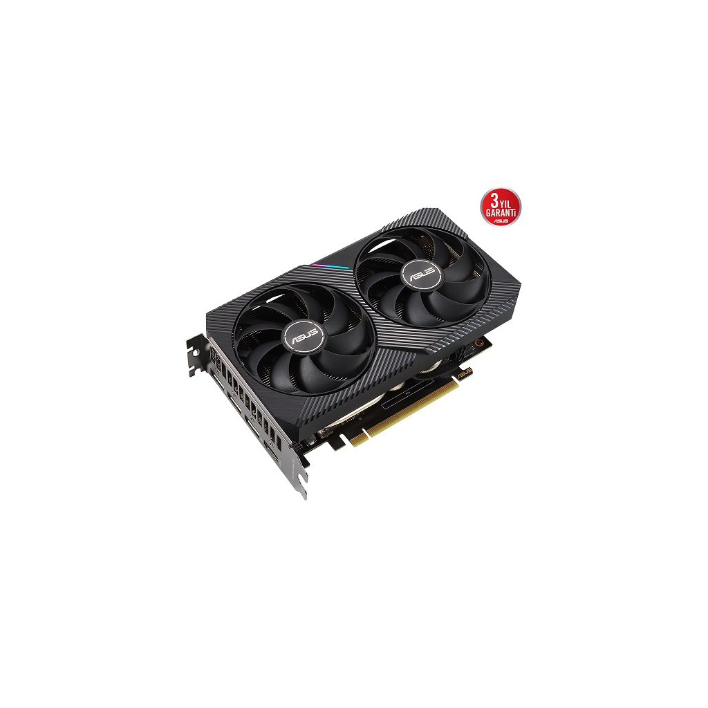 ASUS DUAL-RTX3060-O12G-V2, 12Gb, 192Bit, GDDR6, 192Bit, 1xHDMI, 3xDP GAMING Ekran Kartı