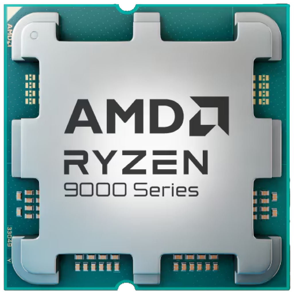 AMD RYZEN 5 9600X 6 Core, 3,90-5.40GHz, 38Mb Cache, 65W,  AM5 Soket, TRAY, (Dahili Grafik VAR, Fan YOK) TÜRKİYE Distibütör GARANTİLİ