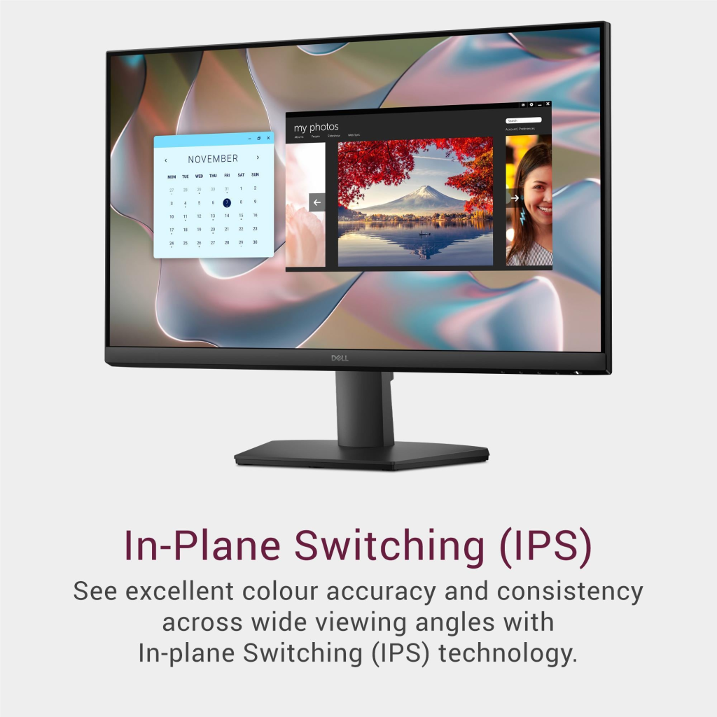 DELL SE2425HM, 23.8", 8ms, 100Hz, Full HD, D-Sub,  HDMI, VESA, IPS LED MONİTÖR