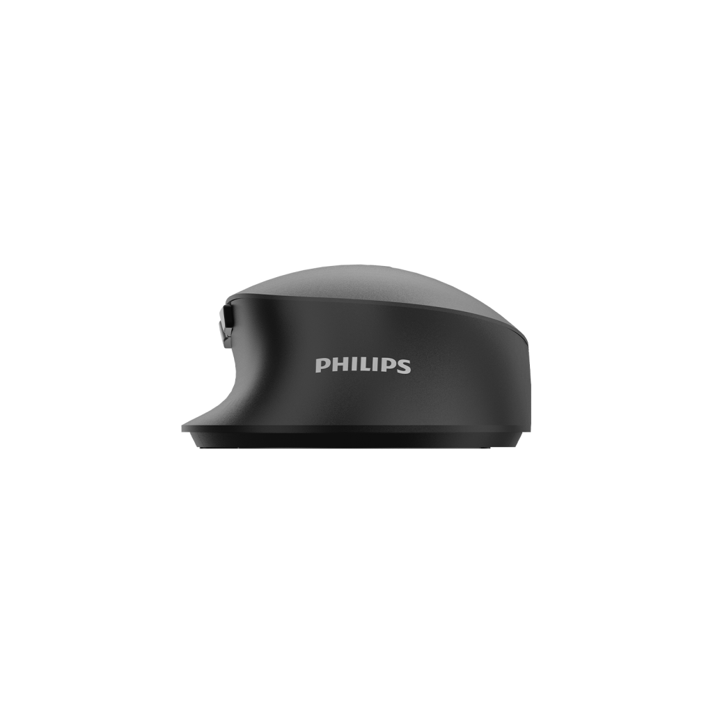 PHILIPS SPK7607B, Siyah, USB Nano 2,4Gh ve Bluetooth Kablosuz, 3200dpi, Optic, 7 Tuşlu, Mouse