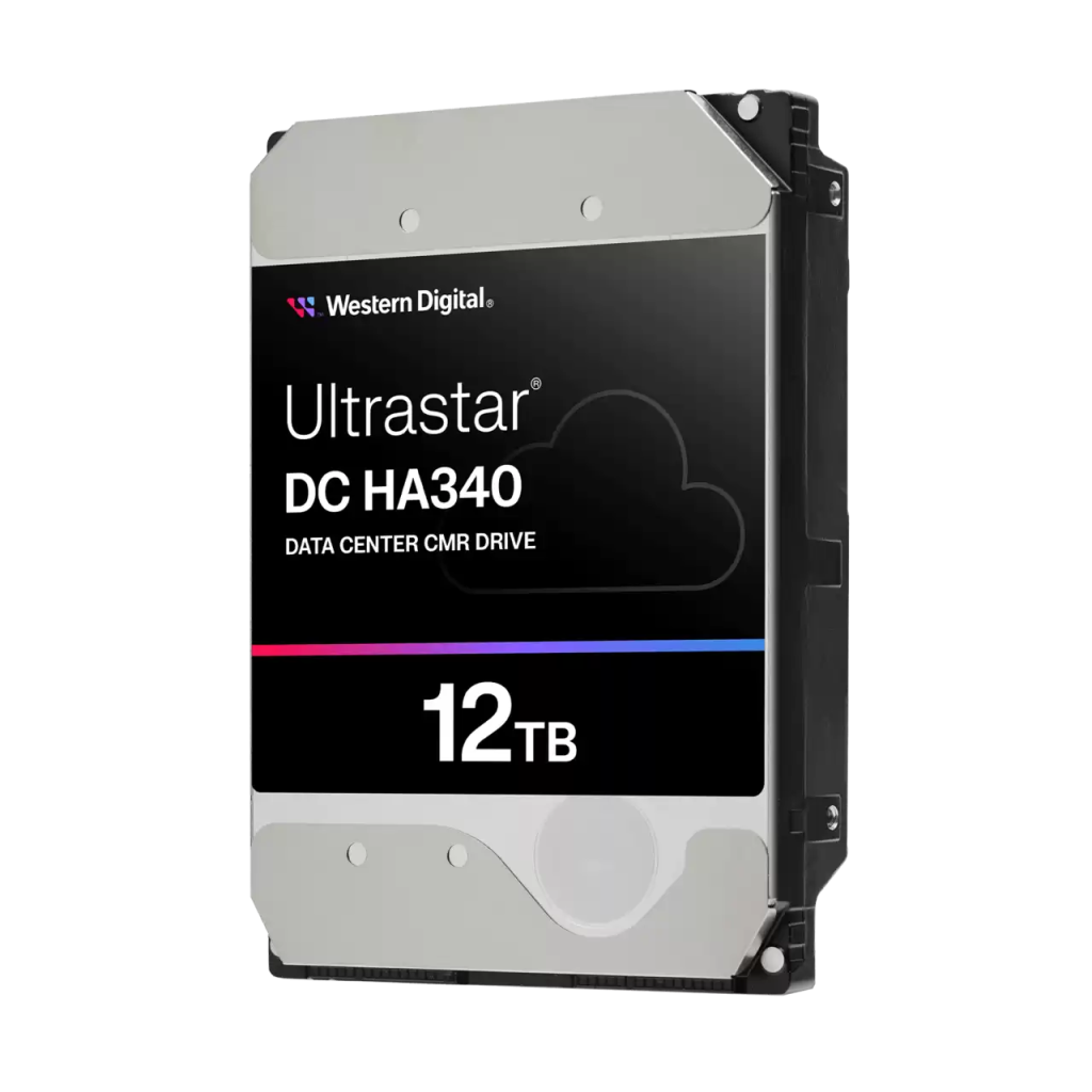 WD ULTRASTAR, WUS721212BLE604, 3.5", 12TB, 512Mb, 7200 Rpm, 7/24 Enterprise, DATA CENTER-GÜVENLİK-NAS-SERVER, HDD (DC HA340) (0B47061) (Türkiye Distribütörü Garantili)