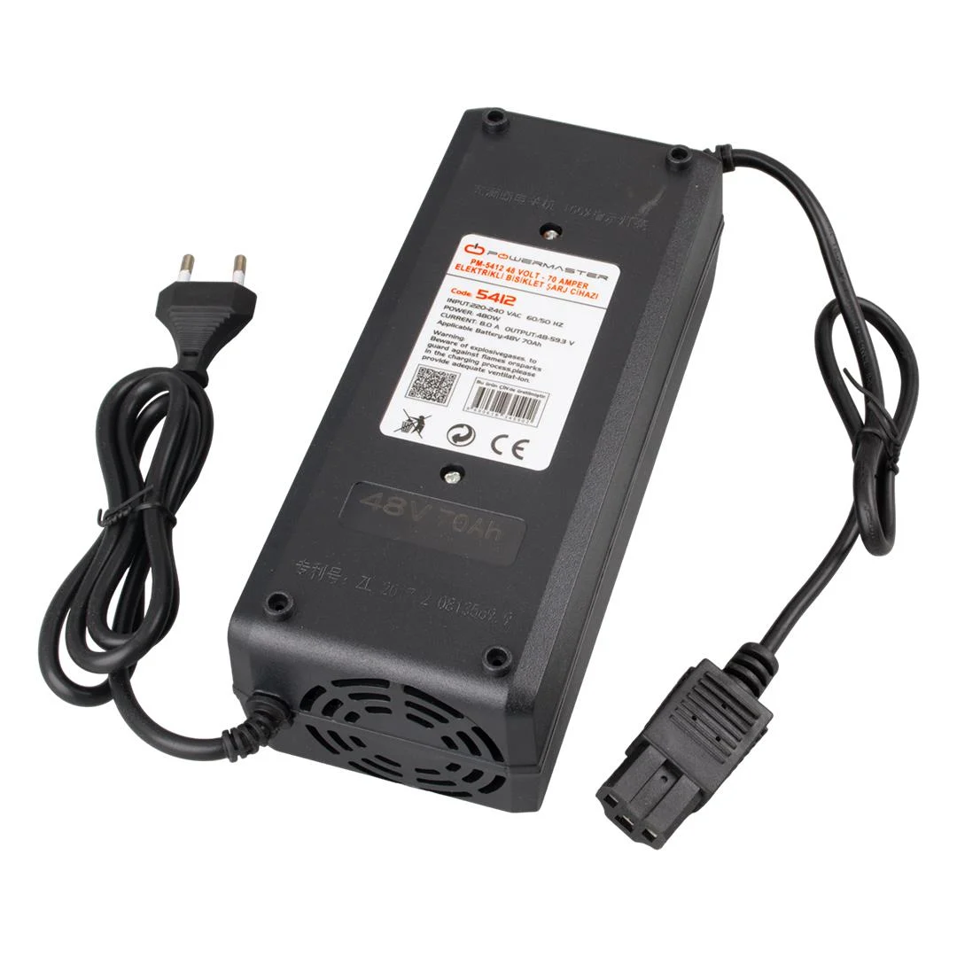 Powermaster 48 Volt - 70 Amper Elektrikli Bisiklet Şarj Cihazı