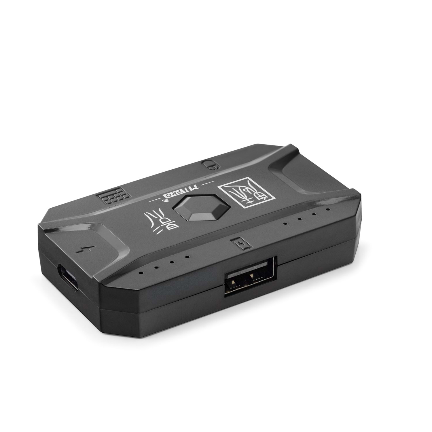HADRON M1 PRO Mobil Oyun Klavye Mouse Dönüştürücü Adaptör Bluetooth 5.0 Type-C Siyah