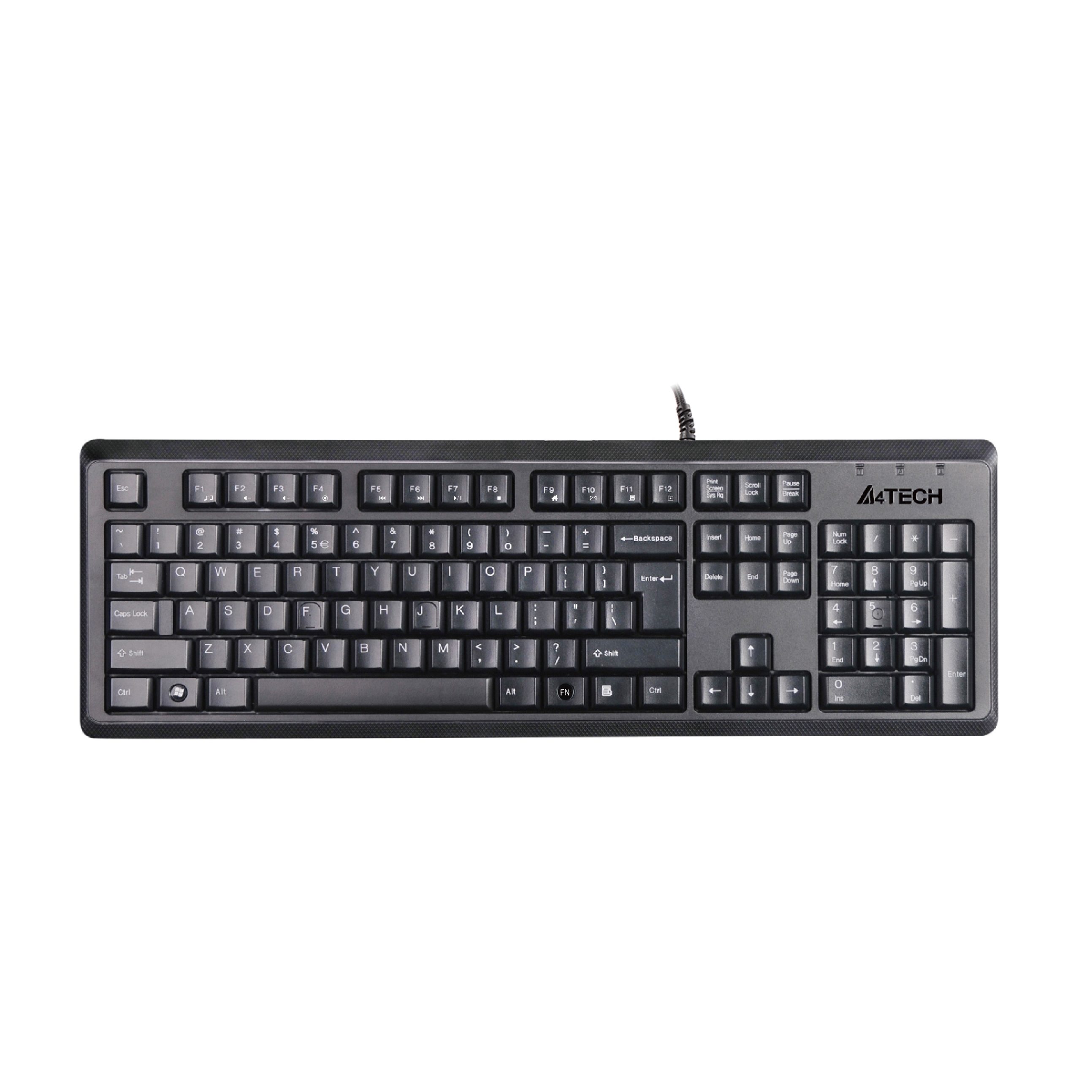 A4 TECH KR-92 USB MULTİMEDYA SİYAH Q KLAVYE