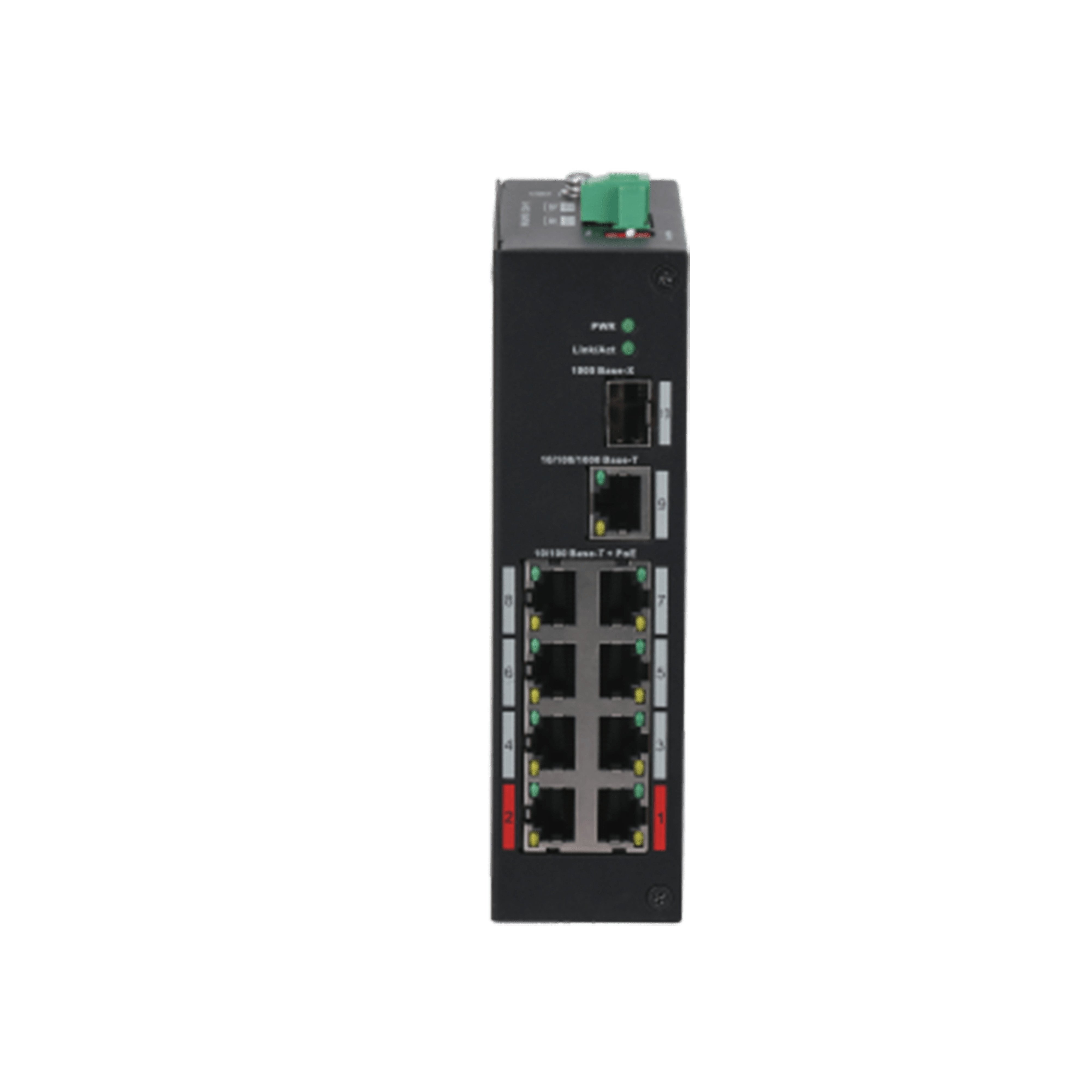 DAHUA PFS3110-8ET-96-V2 8 PORT 10/100 8 PORT POE 1 PORT UPLINK+ 1 SFP 96W YONETILEMEZ END. SWITCH